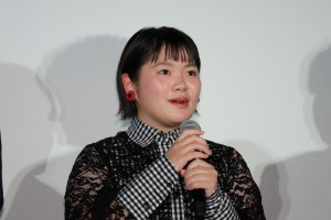 スペシャルドラマ『教場』舞台あいさつに登場した富田望生