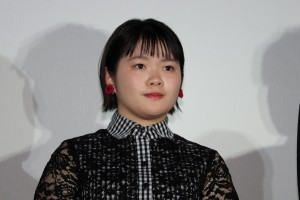 スペシャルドラマ『教場』舞台あいさつに登場した富田望生