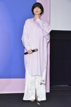 映画『ロマンスドール』完成披露試写会に登場したタナダユキ監督