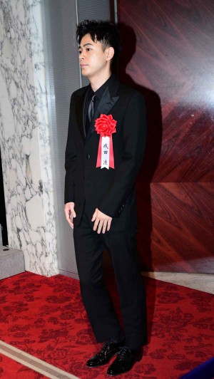 第44回報知映画賞表彰式に登場した成田凌