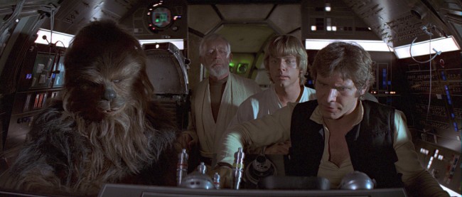 『スター・ウォーズ エピソード4/新たなる希望』場面写真(ディズニーデラックスで配信中)