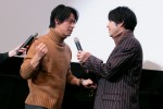 MBS／TBSドラマイズム『SEDAI WARS』トークショーに登場した（左から）出合正幸、山田裕貴