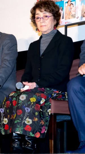 映画『男はつらいよ　お帰り 寅さん』プレミア試写会 舞台挨拶に登場した倍賞千恵子