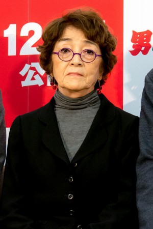 映画『男はつらいよ　お帰り 寅さん』プレミア試写会 囲み取材に登場した倍賞千恵子