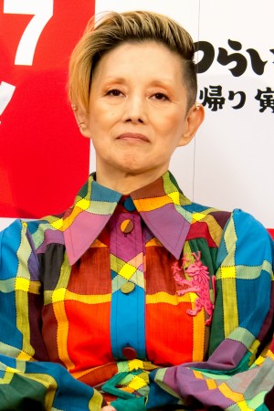 映画『男はつらいよ　お帰り 寅さん』プレミア試写会 囲み取材に登場した夏木マリ