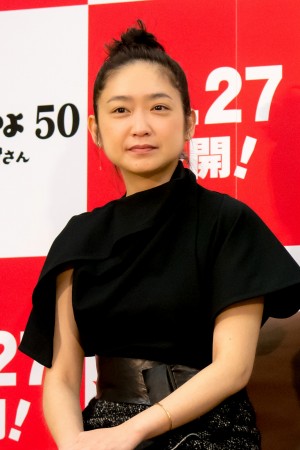 映画『男はつらいよ　お帰り 寅さん』プレミア試写会 舞台挨拶に登場した池脇千鶴