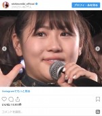 卒業発表の西野未姫　※「西野未姫」インスタグラム