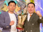 M‐1グランプリ2019 優勝者記者会見に登場したミルクボーイ