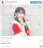 昨年も“強制サンタ”だったことを明かしていた柏木　※「柏木由紀」インスタグラム