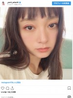 「＃ピンクベージュに変えた」 ※「安達祐実」インスタグラム