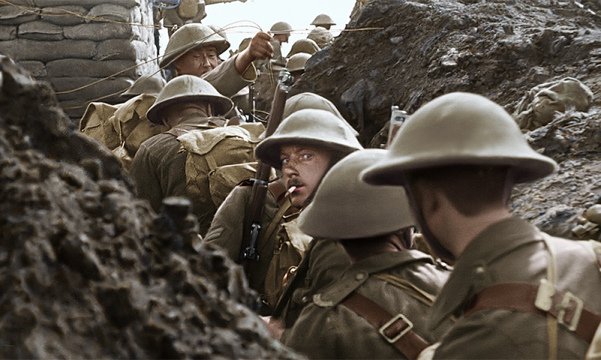 カラーで蘇る第一次世界大戦の記録…ピーター・ジャクソン監督『彼らは生きていた』予告完成