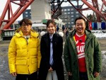 『モヤモヤさまぁ～ず2』12月29日放送回の様子（左から）大竹一樹、田中瞳、三村マサカズ
