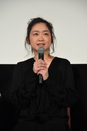 映画『男はつらいよ　お帰り 寅さん』公開記念舞台挨拶に登場した池脇千鶴