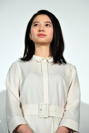 映画『男はつらいよ　お帰り 寅さん』公開記念舞台挨拶に登場した桜田ひより