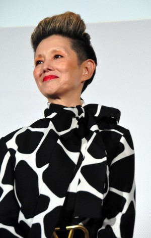 映画『男はつらいよ　お帰り 寅さん』公開記念舞台挨拶に登場した夏木マリ