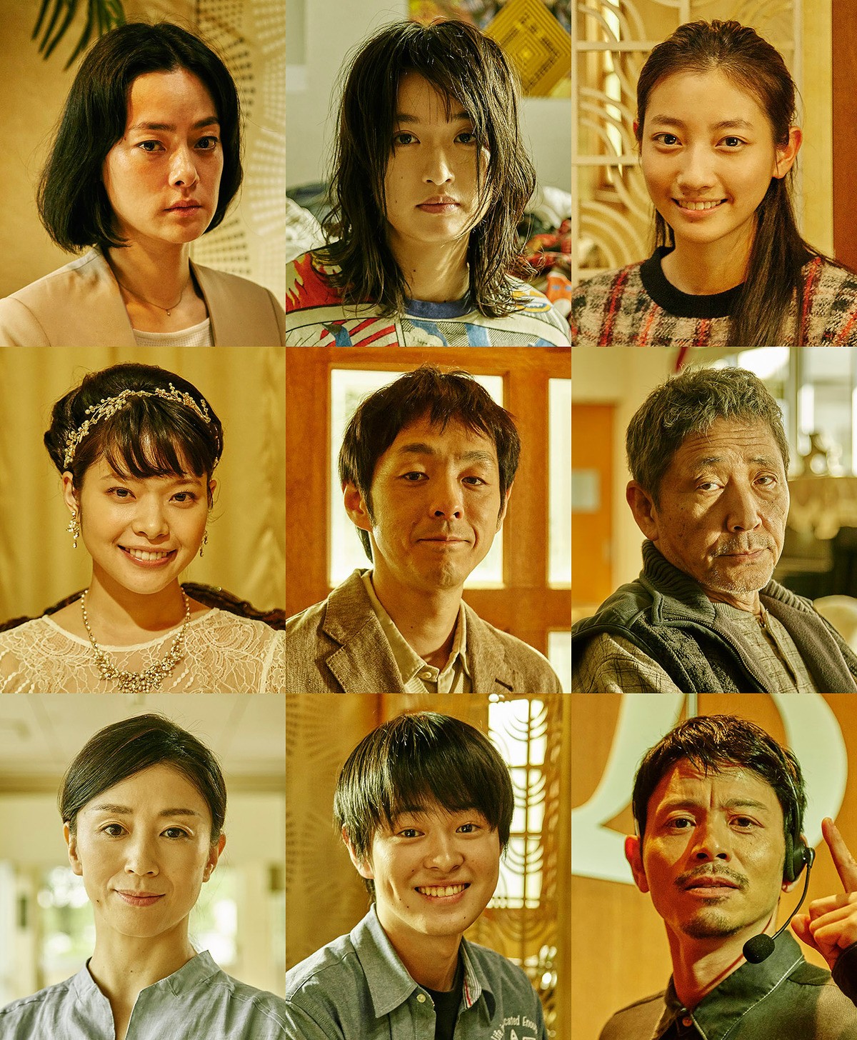 ドラマ24『コタキ兄弟と四苦八苦』出演者ビジュアル（上段左から）市川実日子、門脇麦、川島鈴遥、（中段左から）岸井ゆきの、宮藤官九郎、小林薫、（下段左から）中村優子、望月歩、吉沢悠