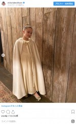 ベッカム娘ハーパーちゃんが洗礼式　※「ヴィクトリア・ベッカム」インスタグラム