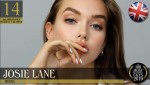 2019年「世界で最も美しい顔100人」14位：JOSIE LANE　※「TC Candler」Youtubeのスクリーンショット