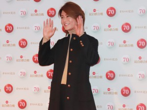 『第70回NHK紅白歌合戦』リハーサルに出席した氷川きよし