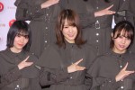 『紅白歌合戦』囲み取材に出席した欅坂46