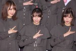 『紅白歌合戦』囲み取材に出席した欅坂46