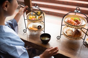 京都でたのしむ和モダン朝食