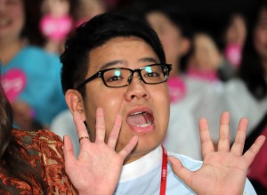 ドラマ『恋はつづくよどこまでも』プレミアム試写会に登場したミキ・昴生