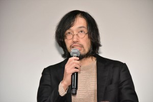 映画『his』完成披露試写イベントに登場した今泉力哉監督