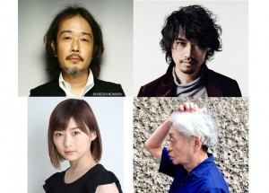 ドラマ『ペンション・恋は桃色』キャスト陣（上段左から）リリー・フランキー、斎藤工、（下段左から）伊藤沙莉、細野晴臣