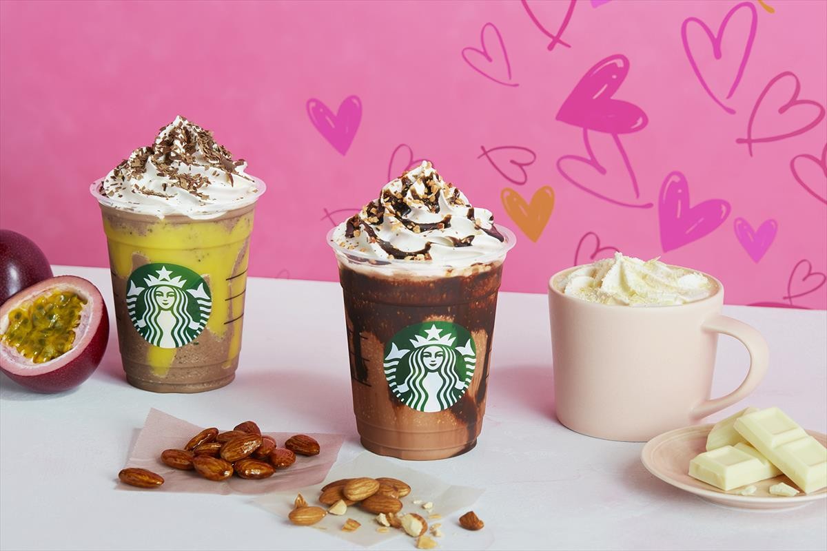 スターバックス、1.17からバレンタイン! チョコづくしなフラペチーノが新登場
