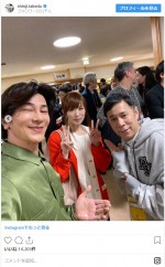 ナイナイ岡村も登場！　※「武田真治」インスタグラム