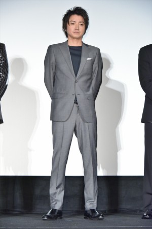 映画『カイジ ファイナルゲーム』初日舞台あいさつに登場した藤原竜也