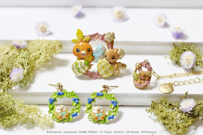 ポケモンが可愛らしいアクセサリーに変身 ピカチュウがお花畑からひょっこり 年1月15日 アイテム クランクイン トレンド