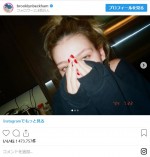 ニコラ・ペルツ　※「ブルックリン・ベッカム」インスタグラム