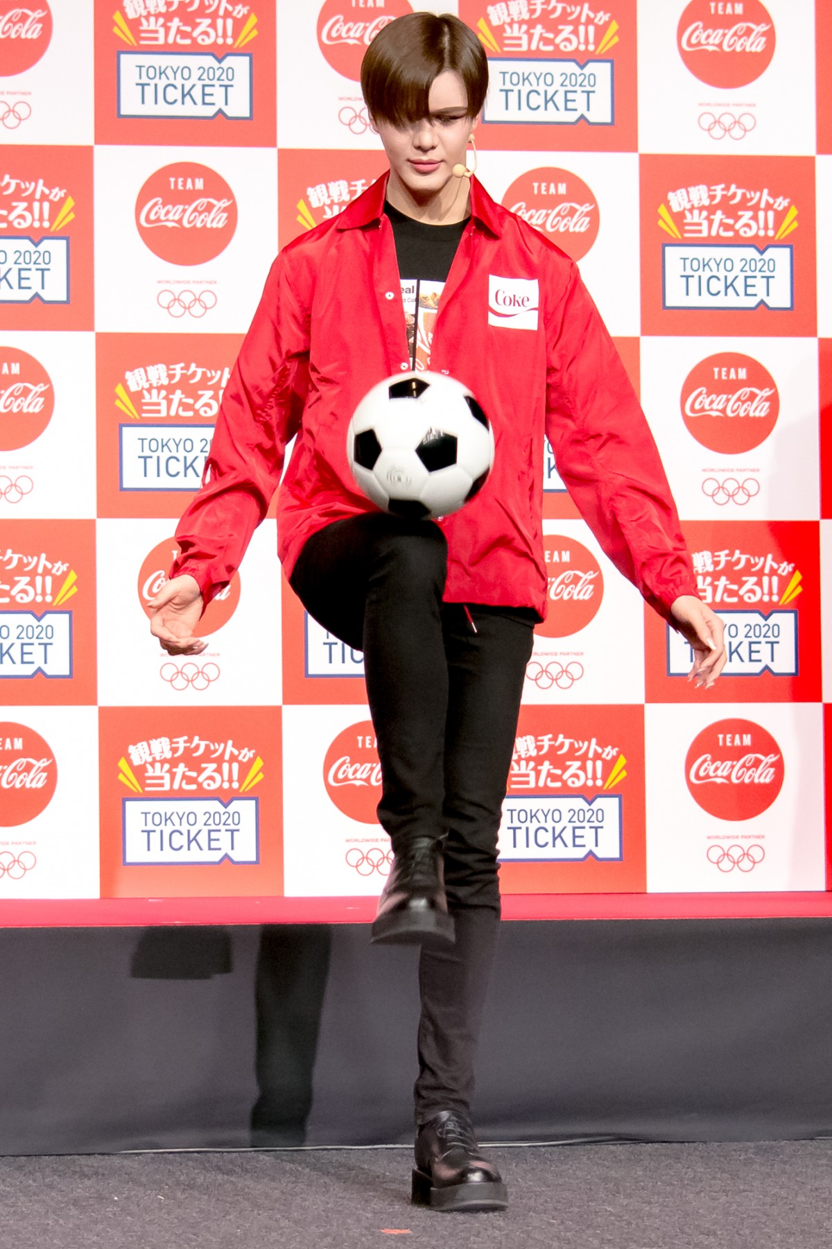 桑田真澄＆Matt、3年ぶりのイベント共演　親子でリフティング対決