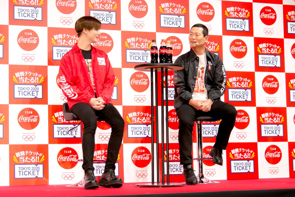 桑田真澄＆Matt、3年ぶりのイベント共演　親子でリフティング対決