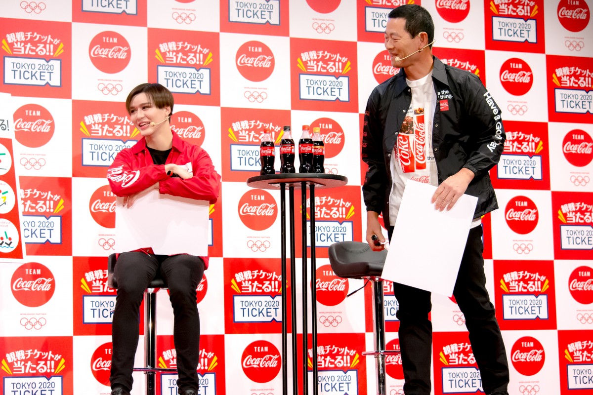 桑田真澄＆Matt、3年ぶりのイベント共演　親子でリフティング対決