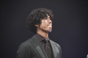 映画『AI崩壊』ジャパンプレミア レッドカーペットイベントに登場した賀来賢人