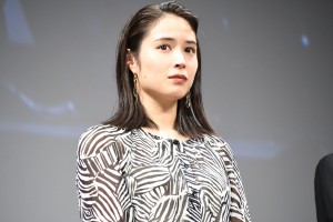 映画『AI崩壊』ジャパンプレミア 舞台挨拶に登場した広瀬アリス