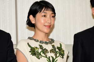 第43回日本アカデミー賞 優秀賞発表会見に登場した安藤サクラ