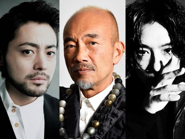映画『ゾッキ』で共同監督を務める（左から）山田孝之、竹中直人、齊藤工