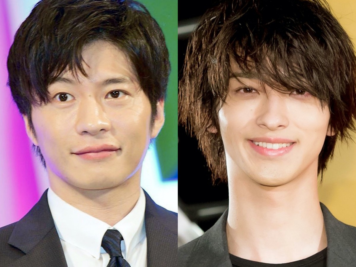 田中圭＆横浜流星、休憩中もずっと一緒！ 仲良し“ゴチ”2ショットに反響