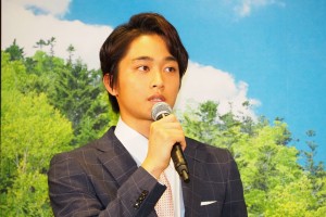 ドラマ『駐在刑事 Season2』記者会見に登場した佐藤寛太