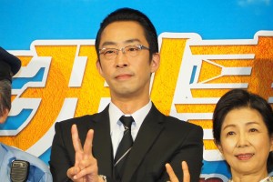 ドラマ『駐在刑事 Season2』記者会見に登場した北村有起哉