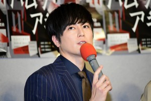 ドラマ10『ハムラアキラ～世界で最も不運な探偵～』出演者会見に登場した間宮祥太朗
