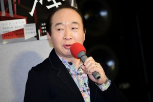 ドラマ10『ハムラアキラ～世界で最も不運な探偵～』出演者会見に登場した中村梅雀