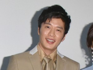 映画『mellow』初日舞台あいさつに登場した田中圭