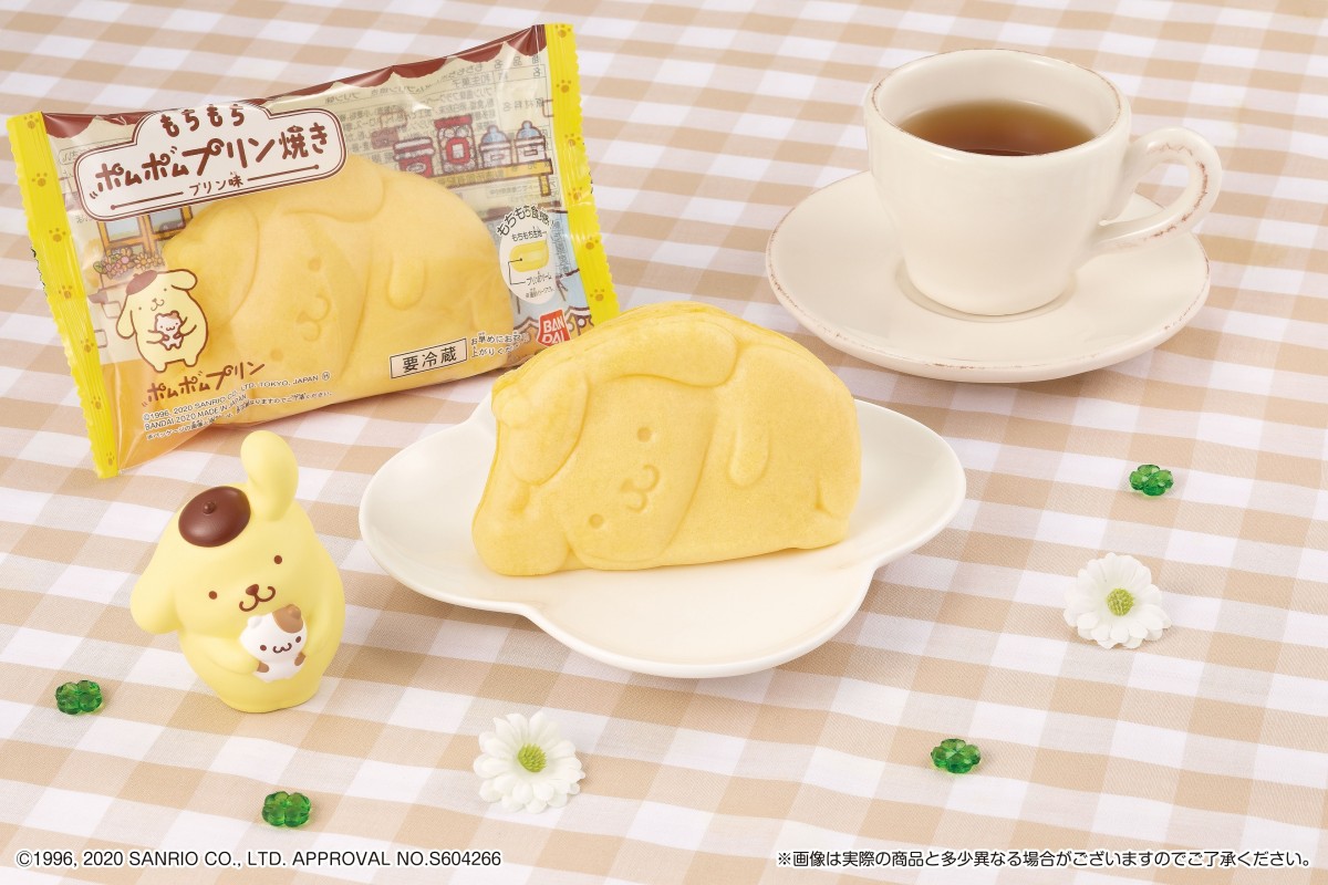 ポムポムプリン、もちもち生地の新スイーツ登場！　1．21から「ローソン」で販売