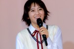 金曜ナイトドラマ『女子高生の無駄づかい』イベントに登場した岡田結実