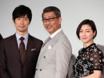 【写真】広末涼子、中井貴一、佐々木蔵之介、映画『嘘八百 京町ロワイヤル』完成披露舞台あいさつに登壇